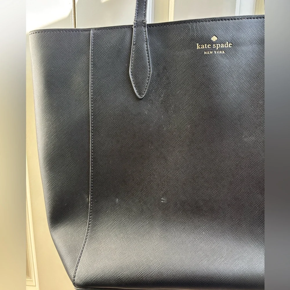 Kate Spade Black Tote with Sleek Design - Picture 2 of 12